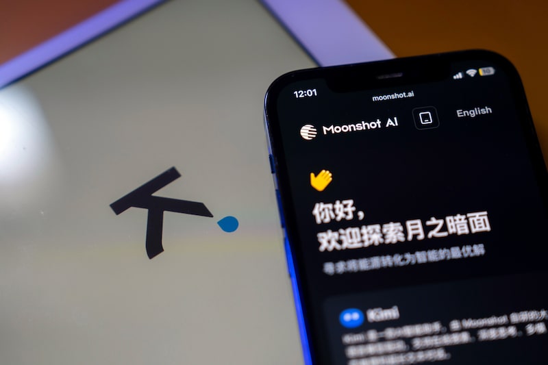 Information for Moonshot AI's Kimi chatbot arranged on a smartphone in Shanghai, China, on Wednesday, Jan. 7, 2026. Chinese firms such as Moonshot have released AI models that approach the capabilities of leading systems from US companies, spurred on by a government that has made AI leadership a national priority. Photographer: Raul Ariano/Bloomberg Information for Moonshot AI's Kimi chatbot arranged on a smartphone in Shanghai, China, on Wednesday, Jan. 7, 2026. Chinese firms such as Moonshot have released AI models that approach the capabilities of leading systems from US companies, spurred on by a government that has made AI leadership a national priority. Photographer: Raul Ariano/Bloomberg