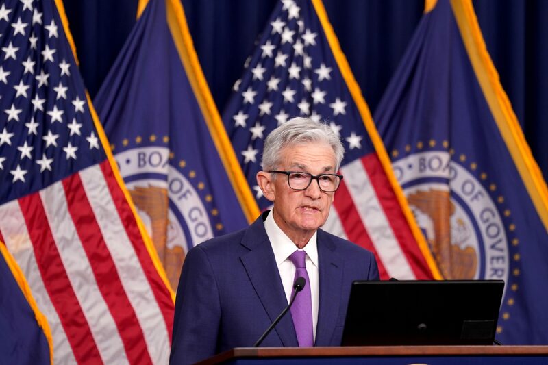Jerome Powell, chairman of the US Federal Reserve, speaks during a news conference following a Federal Open Market Committee (FOMC) meeting in Washington Jerome Powell, chairman of the US Federal Reserve, speaks during a news conference following a Federal Open Market Committee (FOMC) meeting in Washington