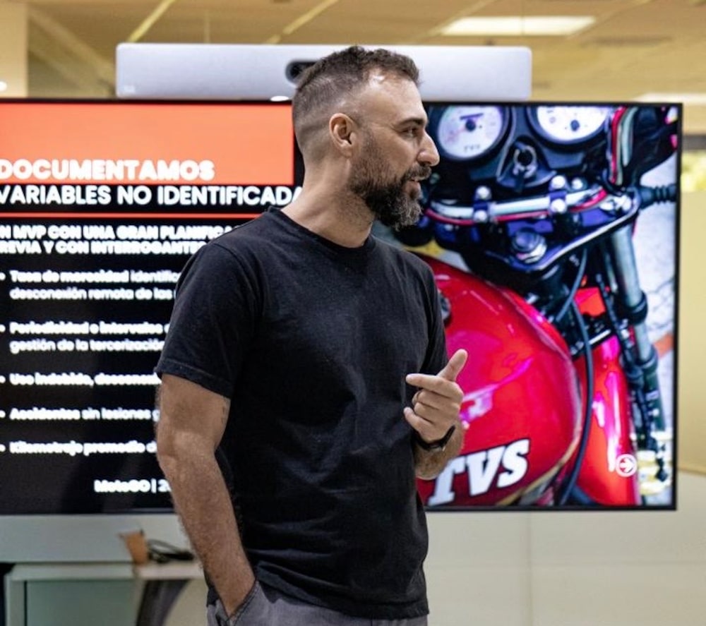Oliver Laufer, CEO de MotoGo. Oliver Laufer, CEO de MotoGo.