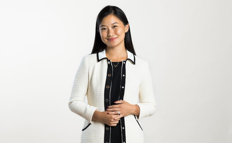 Uma das sócias da Sequoia, junto com Stephanie Zhan Uma das sócias da Sequoia, junto com Stephanie Zhan