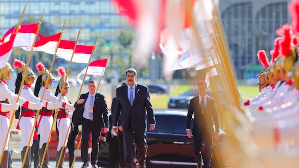 Tensiones regionales marcaron el regreso de Nicolás Maduro a la escena política internacional Tensiones regionales marcaron el regreso de Nicolás Maduro a la escena política internacional