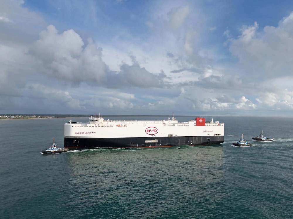 navio de transporte da BYD navio de transporte da BYD