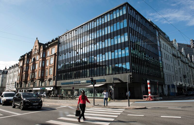 19 SEPTEMBER 2018, Copenhagen, Denmark. Danske Bank branches in the centre of Copenhagen © Freya Ingrid Morales/Bloomberg News 19 SEPTEMBER 2018, Copenhagen, Denmark. Danske Bank branches in the centre of Copenhagen © Freya Ingrid Morales/Bloomberg News