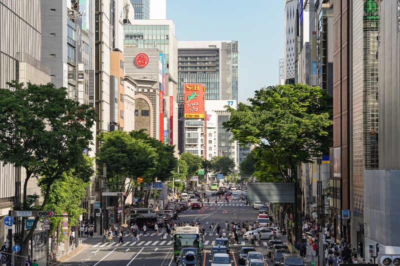 Vista do distrito de Ginza em Tóquio: cotação do iene segue sob atenção de autoridades locais (Foto: Toru Hanai/Bloomberg) Vista do distrito de Ginza em Tóquio: cotação do iene segue sob atenção de autoridades locais (Foto: Toru Hanai/Bloomberg)