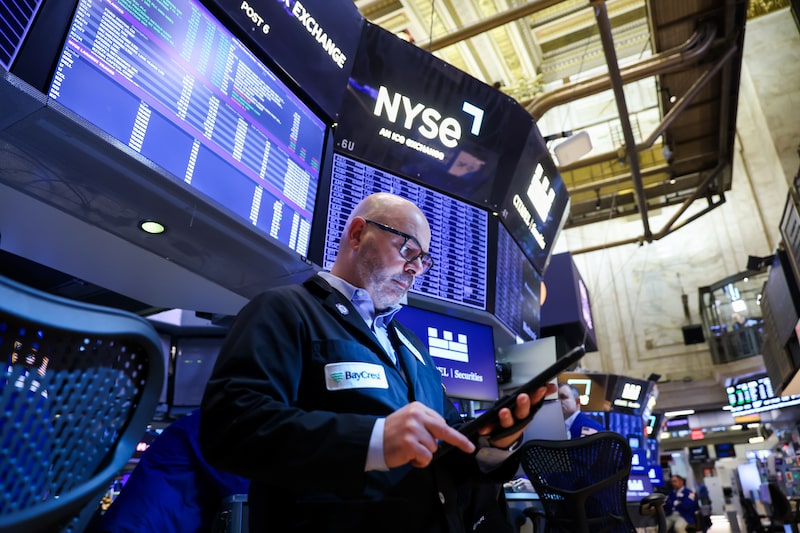 A trader works on the floor of the New York Stock Exchange (NYSE) in New York, US, on Tuesday, May 26, 2026. Wall Street kicked off the holiday-shortened week with stocks joining bonds higher as hopes for a peace deal between the US and Iran overshadowed military strikes in the Persian Gulf. Photographer: Michael Nagle/Bloomberg A trader works on the floor of the New York Stock Exchange (NYSE) in New York, US, on Tuesday, May 26, 2026. Wall Street kicked off the holiday-shortened week with stocks joining bonds higher as hopes for a peace deal between the US and Iran overshadowed military strikes in the Persian Gulf. Photographer: Michael Nagle/Bloomberg