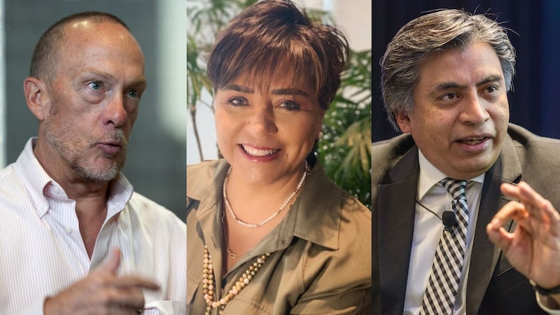 Subgobernadores de Banco de México, Jonathan Heath, Irene Espinosa y Gerardo Esquivel (Fotografías: Bloomberg y LinkedIn) Subgobernadores de Banco de México, Jonathan Heath, Irene Espinosa y Gerardo Esquivel (Fotografías: Bloomberg y LinkedIn)