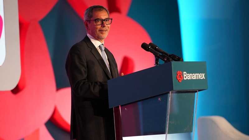 El subsecretario de Hacienda de México, Edgar Amador, durante la 33 Reunión Plenaria de Consejos Consultivos de Banamex, 6 de marzo de 2025 El subsecretario de Hacienda de México, Edgar Amador, durante la 33 Reunión Plenaria de Consejos Consultivos de Banamex, 6 de marzo de 2025