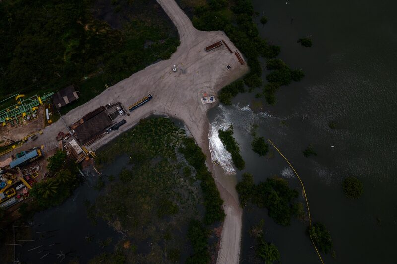 Plataforma da Braskem em Maceió, Alagoas Plataforma da Braskem em Maceió, Alagoas