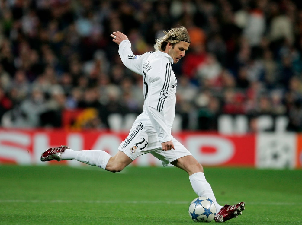 David Beckham jugó en el Real Madrid entre 2003 y 2007. Foto: Richard Heathcote/Getty Images David Beckham jugó en el Real Madrid entre 2003 y 2007. Foto: Richard Heathcote/Getty Images