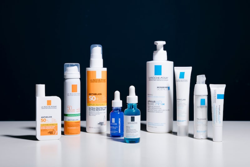Una gama de productos para el cuidado de la piel de La Roche-Posay, fabricados por L'Oreal SA, en la sede central de la empresa en París. Fotógrafa: Laura Stevens/Bloomberg. Una gama de productos para el cuidado de la piel de La Roche-Posay, fabricados por L'Oreal SA, en la sede central de la empresa en París. Fotógrafa: Laura Stevens/Bloomberg.