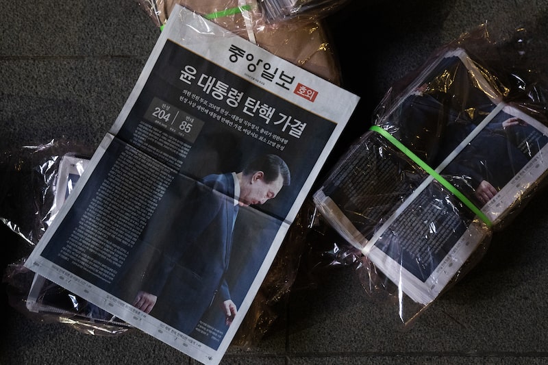 Pesquisas recentes indicam que Lee venceria facilmente se a eleição na Coreia do Sul fosse realizada hoje. (Foto: Tae Gyeong-min/Bloomberg) Pesquisas recentes indicam que Lee venceria facilmente se a eleição na Coreia do Sul fosse realizada hoje. (Foto: Tae Gyeong-min/Bloomberg)