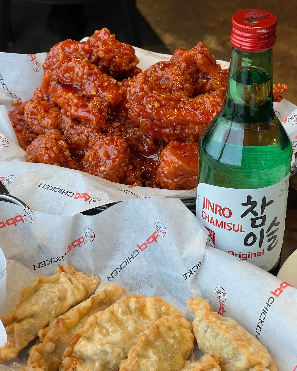 Pollo frito de Corea. Pollo frito de Corea.