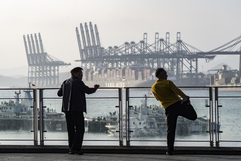 General Views of Shenzhen's Yantian Port as China GDP Grew Around 5.2% in 2023 General Views of Shenzhen's Yantian Port as China GDP Grew Around 5.2% in 2023