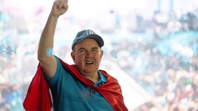 ‘Porky’, el candidato conservador de Perú, lidera la carrera presidencial ‘Porky’, el candidato conservador de Perú, lidera la carrera presidencial