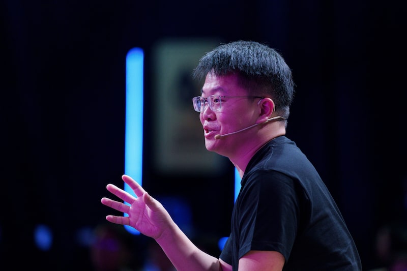 Tao Zhang, co-founder of Manus AI, during the Singapore Fintech Festival in Singapore, on Friday, Nov. 14, 2025. The event runs through today. Photographer: Ore Huiying/Bloomberg Tao Zhang, co-founder of Manus AI, during the Singapore Fintech Festival in Singapore, on Friday, Nov. 14, 2025. The event runs through today. Photographer: Ore Huiying/Bloomberg