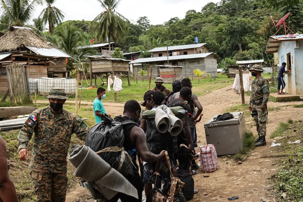 Medio millón de migrantes cruzaron El Darién, entre Colombia y Panamá, en 2023. Foto: Jonathan Alpeyrie/Bloomberg Medio millón de migrantes cruzaron El Darién, entre Colombia y Panamá, en 2023. Foto: Jonathan Alpeyrie/Bloomberg