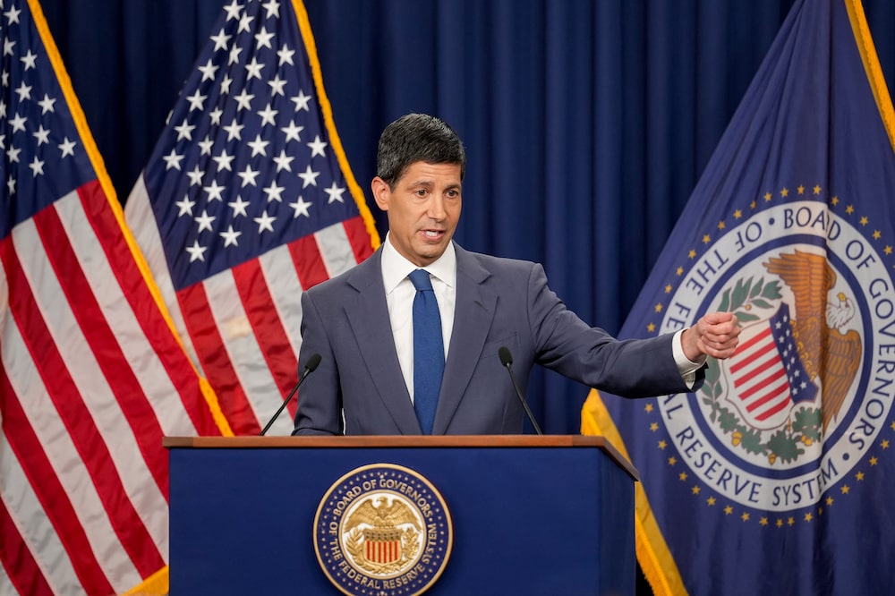 Kevin Warsh, chairman of the US Federal Reserve, during a news conference following a Federal Open Market Committee (FOMC) meeting in Washington, DC, US, on Wednesday, July 29, 2026. Federal Reserve officials left interest rates unchanged, but a fractured vote signaled growing conviction among some policymakers that higher rates are needed to curb resurgent inflation. Photographer: Al Drago/Bloomberg Kevin Warsh, chairman of the US Federal Reserve, during a news conference following a Federal Open Market Committee (FOMC) meeting in Washington, DC, US, on Wednesday, July 29, 2026. Federal Reserve officials left interest rates unchanged, but a fractured vote signaled growing conviction among some policymakers that higher rates are needed to curb resurgent inflation. Photographer: Al Drago/Bloomberg
