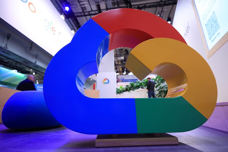 El logotipo de Google Cloud. Fotógrafo: Krisztian Bocsi/Bloomberg. El logotipo de Google Cloud. Fotógrafo: Krisztian Bocsi/Bloomberg.