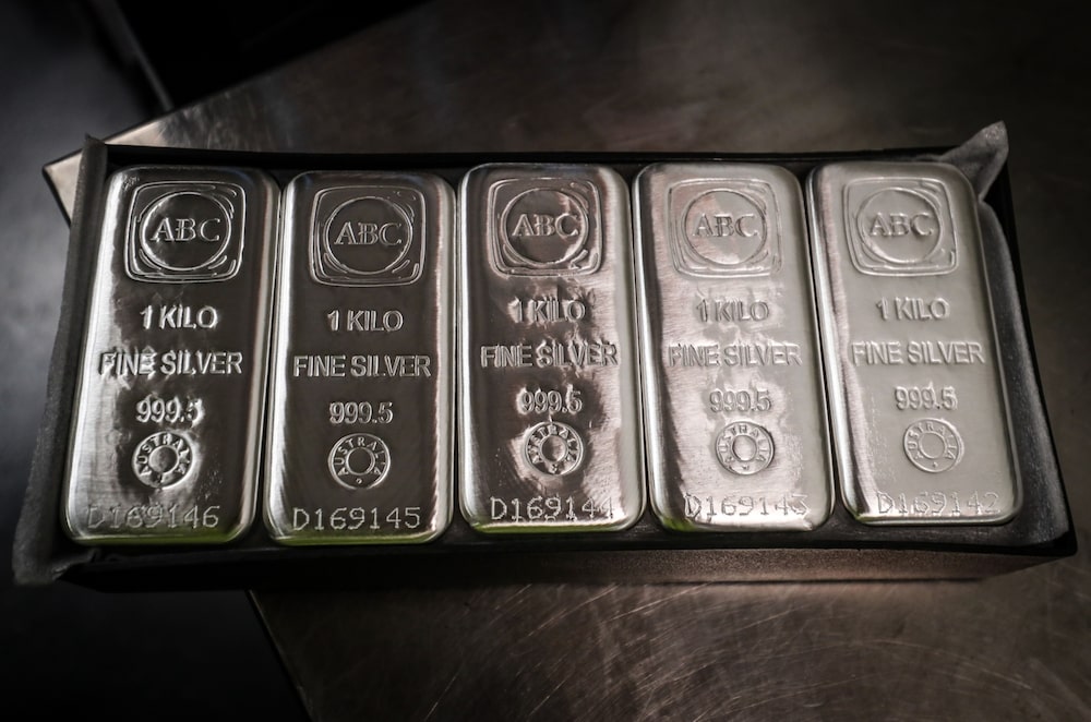 Lingotes de plata Lingotes de plata