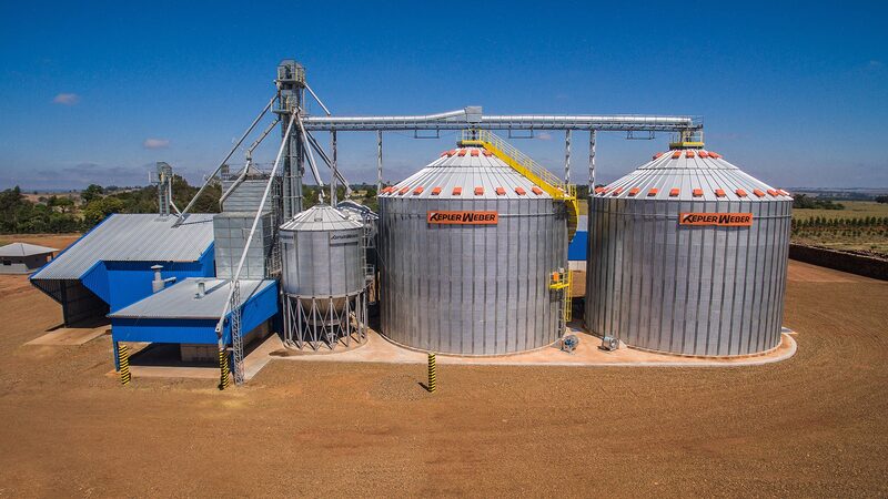 Kepler Weber mira expansão em aluguel de silos com o aumento da safra de grãos Kepler Weber mira expansão em aluguel de silos com o aumento da safra de grãos