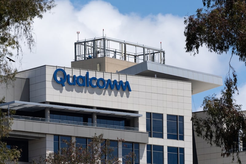 La sede central de Qualcomm, situada en el barrio de Sorrento Valley, en San Diego. Fotógrafo: Bing Guan/Bloomberg La sede central de Qualcomm, situada en el barrio de Sorrento Valley, en San Diego. Fotógrafo: Bing Guan/Bloomberg