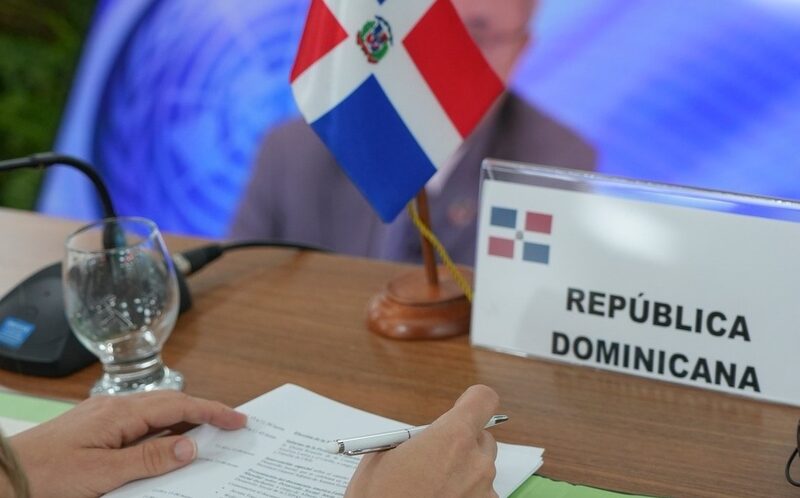 En una imagen referencial, el asiento de República Dominicana en la Conferencia Regional sobre Desarrollo Social de América Latina y el Caribe, el 5 de septiembre, en Brasilia. En una imagen referencial, el asiento de República Dominicana en la Conferencia Regional sobre Desarrollo Social de América Latina y el Caribe, el 5 de septiembre, en Brasilia.