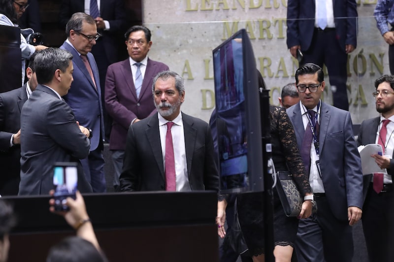 Édgar Amador, secretario de Hacienda, durante comparecencia en la Cámara de Diputados en Ciudad de México con motivo de la Glosa del Segundo Informe de Gobierno y Paquete Económico 2027, el miércoles 30 de septiembre de 2026 Édgar Amador, secretario de Hacienda, durante comparecencia en la Cámara de Diputados en Ciudad de México con motivo de la Glosa del Segundo Informe de Gobierno y Paquete Económico 2027, el miércoles 30 de septiembre de 2026