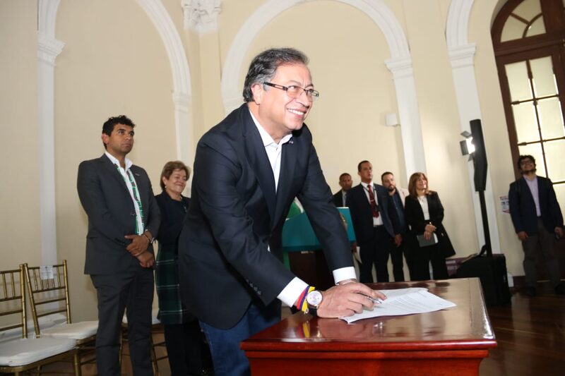 Radicación de la reforma pensional de Colombia Radicación de la reforma pensional de Colombia