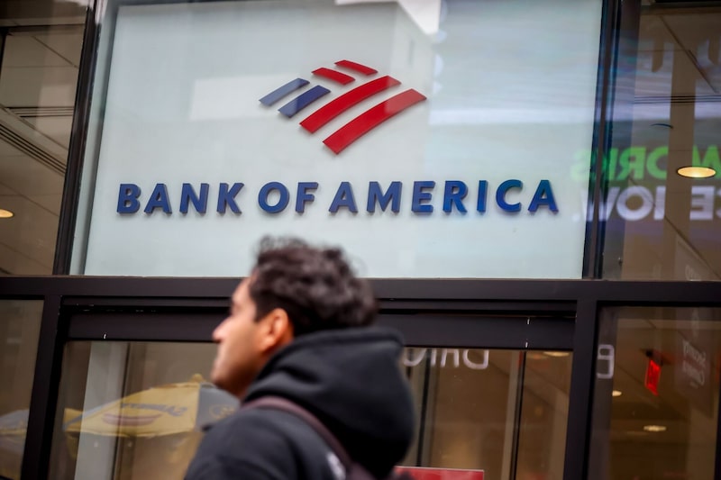 Una sucursal del Bank of America en Nueva York. Una sucursal del Bank of America en Nueva York.