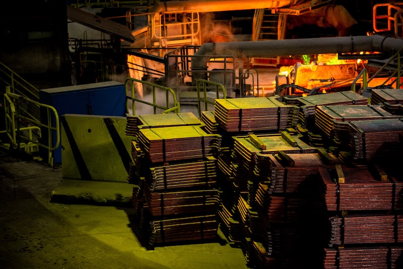 The Codelco El Teniente Mine And Processing Facility As Copper Wavers The Codelco El Teniente Mine And Processing Facility As Copper Wavers
