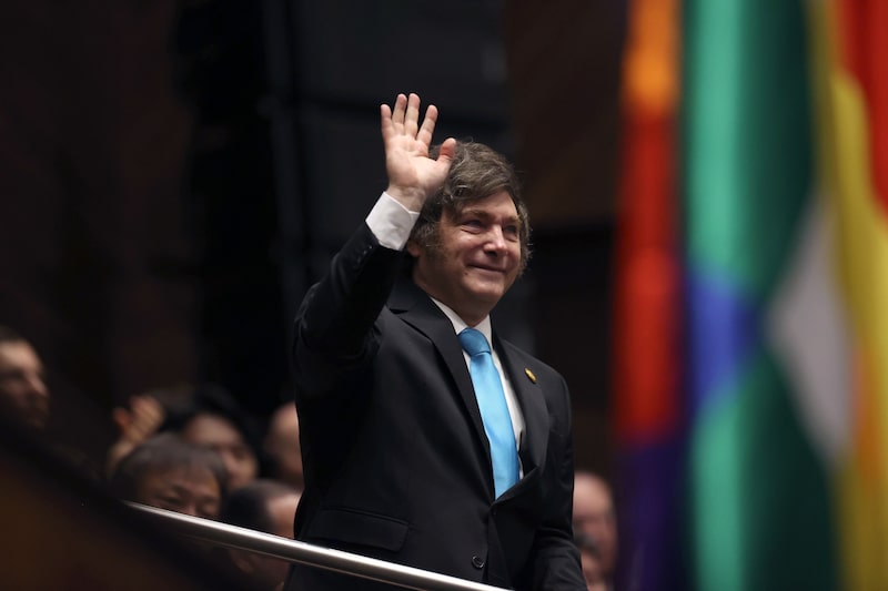 El presidente de Argentina, Javier Milei. El presidente de Argentina, Javier Milei.