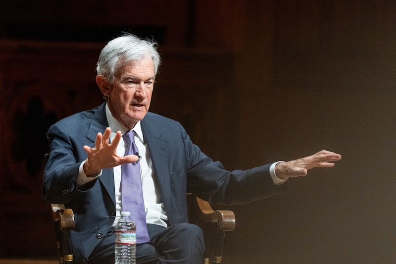 Jerome Powell, presidente de la Reserva Federal de Estados Unidos, durante una mesa redonda celebrada en la Universidad de Harvard, en Cambridge (Massachusetts, EE.UU.), el lunes 30 de marzo de 2026. Jerome Powell, presidente de la Reserva Federal de Estados Unidos, durante una mesa redonda celebrada en la Universidad de Harvard, en Cambridge (Massachusetts, EE.UU.), el lunes 30 de marzo de 2026.