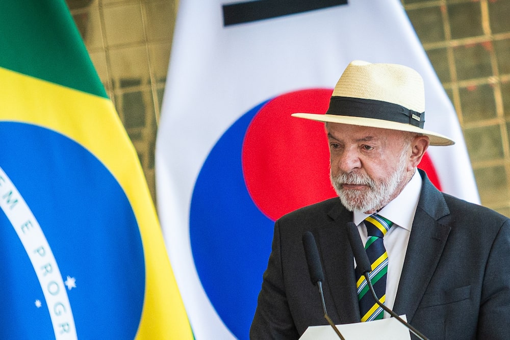 Presidente de Brasil, Luiz Inácio Lula da Silva. Fotógrafo: Arthur Menescal/Bloomberg Presidente de Brasil, Luiz Inácio Lula da Silva. Fotógrafo: Arthur Menescal/Bloomberg