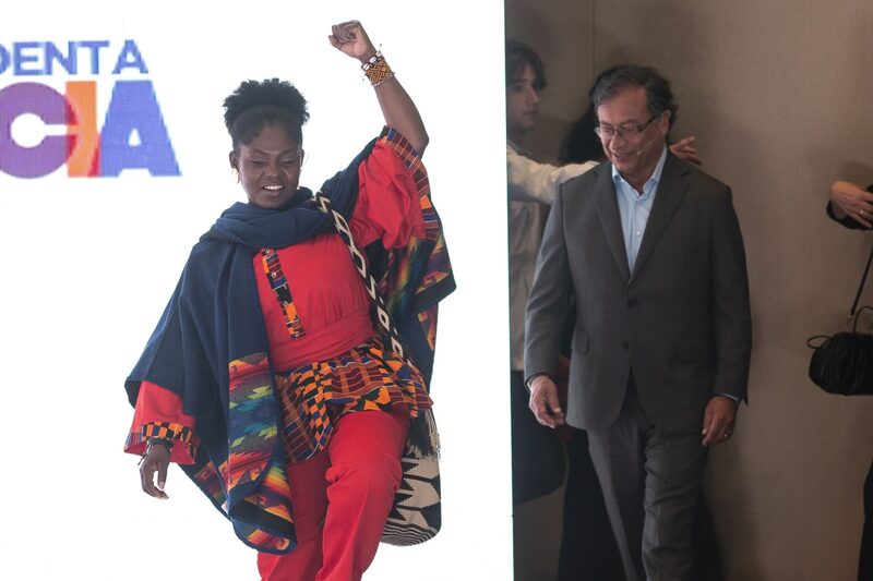 Francia Márquez, la primera mujer afro en ganar la vicepresidencia de Colombia Francia Márquez, la primera mujer afro en ganar la vicepresidencia de Colombia