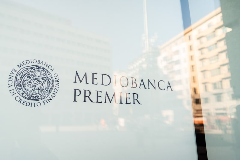 Una sucursal bancaria de Mediobanca Premier S.p.A., una unidad de Mediobanca en Milán, Italia, el viernes 24 de enero de 2025. Una sucursal bancaria de Mediobanca Premier S.p.A., una unidad de Mediobanca en Milán, Italia, el viernes 24 de enero de 2025.