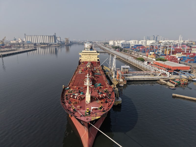 The West Point tanker docked at a PT Pertamina facility at Tanjung Priok Port in Jakarta, Indonesia The West Point tanker docked at a PT Pertamina facility at Tanjung Priok Port in Jakarta, Indonesia