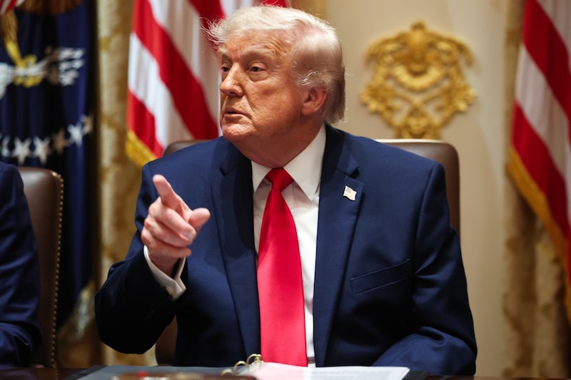 Presidente de Estados Unidos Donald Trump. Fotógrafo: Win McNamee/Getty Images
Presidente de Estados Unidos Donald Trump. Fotógrafo: Win McNamee/Getty Images