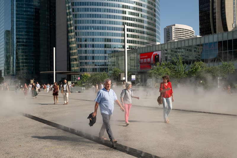 Ola de calor en París Ola de calor en París
