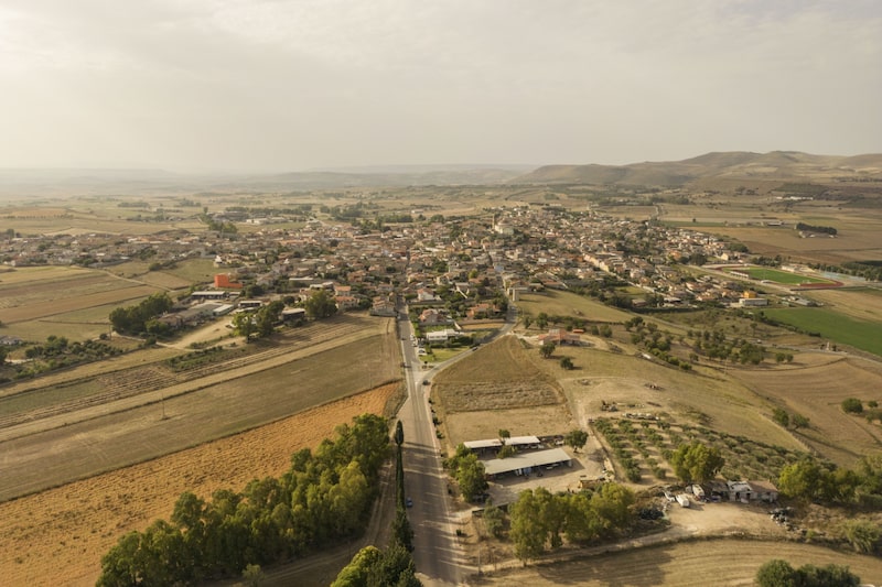 Imagen de Cerdeña durante una ola de calor Imagen de Cerdeña durante una ola de calor