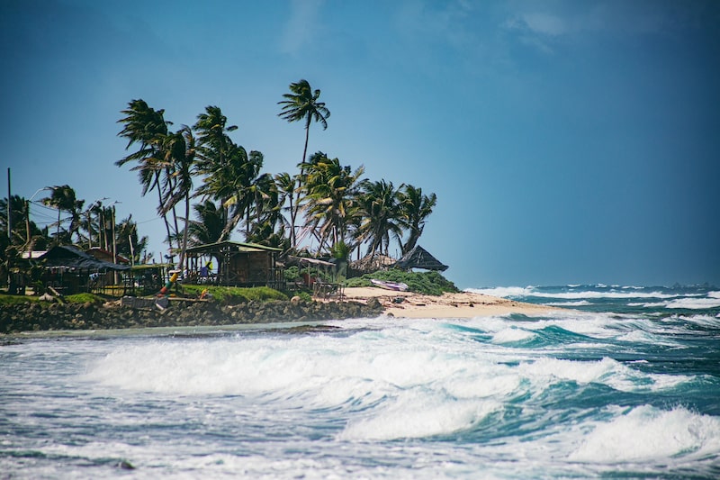 La isla de San Andrés, en Colombia. La isla de San Andrés, en Colombia.