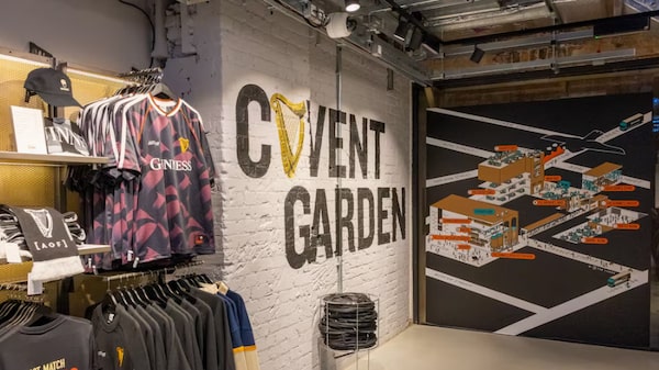 Guinness inaugura centro temático de US$ 97 mi em Londres de olho na Gen Z Guinness inaugura centro temático de US$ 97 mi em Londres de olho na Gen Z