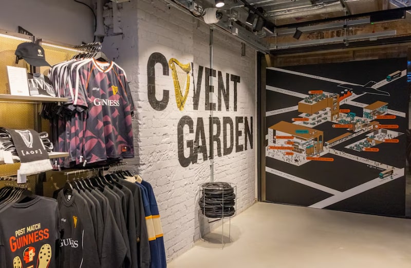 Produtos à venda na Guinness Open Gate Brewery, em Londres. (Foto: Betty Laura Zapata/Bloomberg) Produtos à venda na Guinness Open Gate Brewery, em Londres. (Foto: Betty Laura Zapata/Bloomberg)