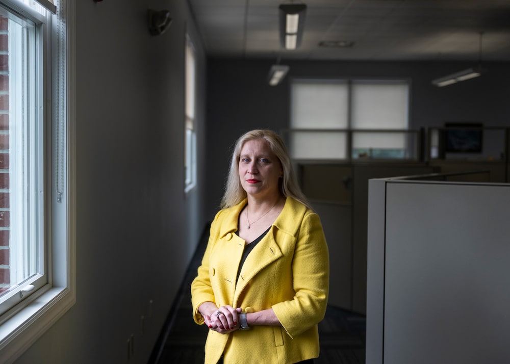 Susan Dietrich, proprietária da TOPS Staffing. (Foto: Nate Smallwood/Bloomberg) Susan Dietrich, proprietária da TOPS Staffing. (Foto: Nate Smallwood/Bloomberg)