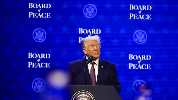 Trump planea que la Junta de Paz se reúna en Washington este mes Trump planea que la Junta de Paz se reúna en Washington este mes