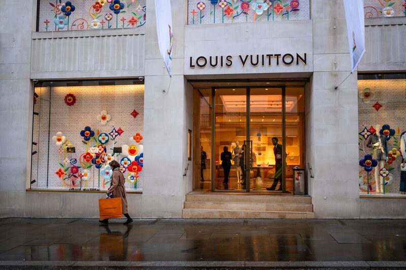 Loja da Louis Vuitton, em Londres. (Foto: Jose Sarmento Matos/Bloomberg) Loja da Louis Vuitton, em Londres. (Foto: Jose Sarmento Matos/Bloomberg)