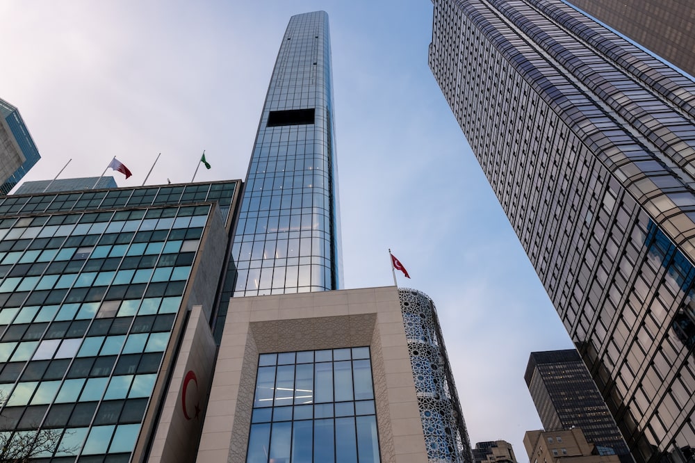 El recién construido edificio del consulado turco en Nueva York, Nueva York, en 2023. Fotógrafo: Spencer Platt/Getty Images El recién construido edificio del consulado turco en Nueva York, Nueva York, en 2023. Fotógrafo: Spencer Platt/Getty Images