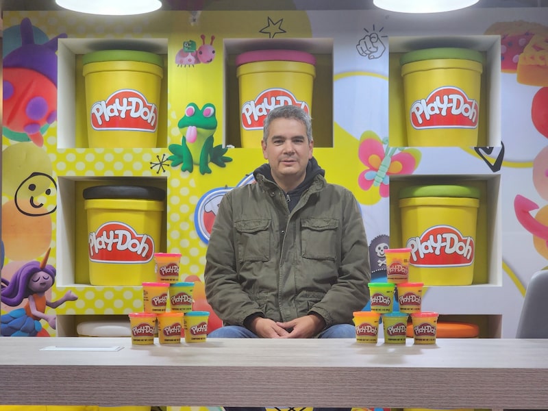 Andrés Gómez, gerente de Hasbro para la región Andina Andrés Gómez, gerente de Hasbro para la región Andina