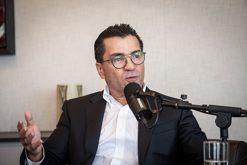 Eduardo Osuna, director general de BBVA México, durante una entrevista en las oficinas del banco en Ciudad de México. Eduardo Osuna, director general de BBVA México, durante una entrevista en las oficinas del banco en Ciudad de México.