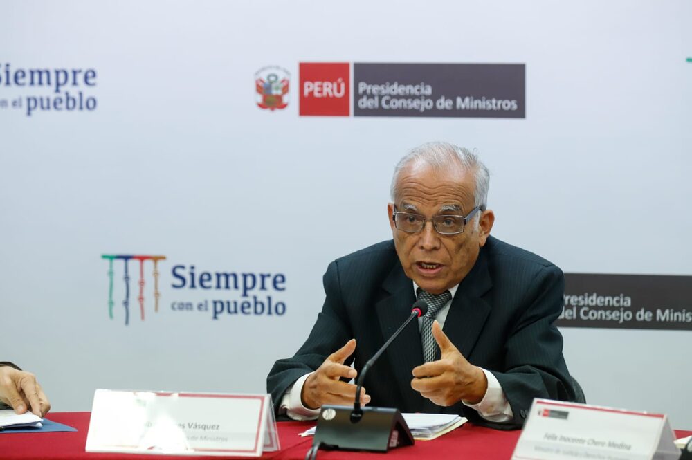 Aníbal Torres, presidente del Consejo de Ministros. Aníbal Torres, presidente del Consejo de Ministros.