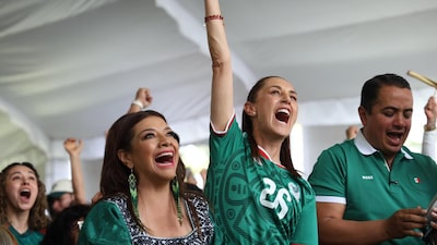 Sheinbaum decide ver la inauguración del Mundial en bastión de Morena en Ciudad de México Sheinbaum decide ver la inauguración del Mundial en bastión de Morena en Ciudad de México